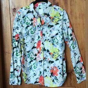 Gap Designed&crafted boyfriend button down